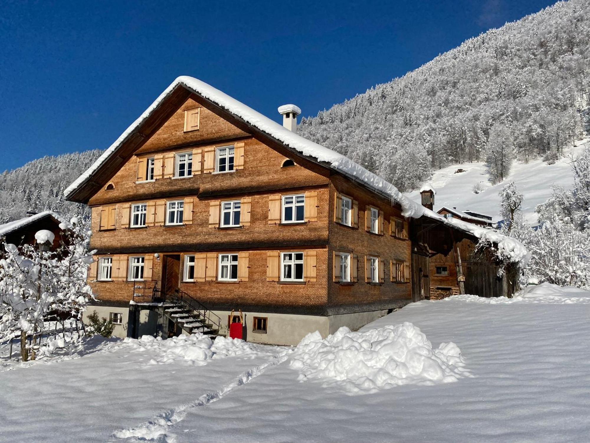 Bregenzerwaelderhaus Ambros Villa Bezau Exterior photo